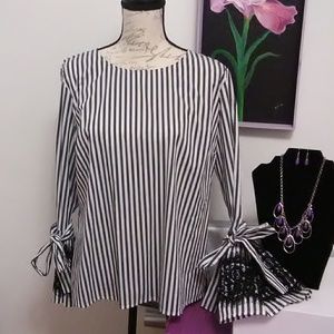 New Worthington stripe blouse